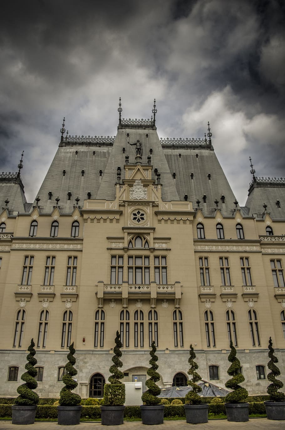 dramatic, historic, building, castle, epic, cloud - sky, building exterior HD wallpaper
