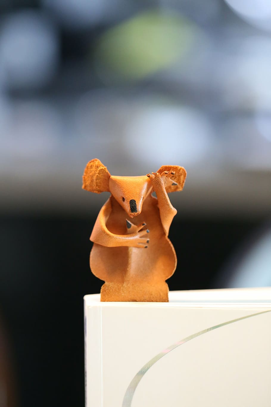 koala, book, toy, no people, close-up, representation, focus on foreground HD wallpaper