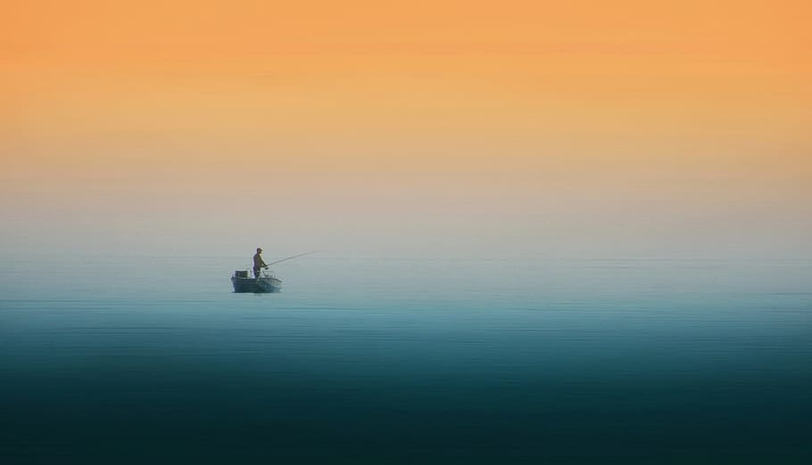 orange, see, nature, water, sea, waterfront, beauty in nature HD wallpaper