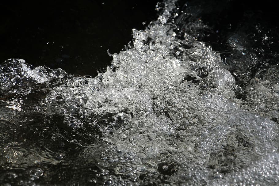 water, source, water source, river, mountain, nature, drop HD wallpaper