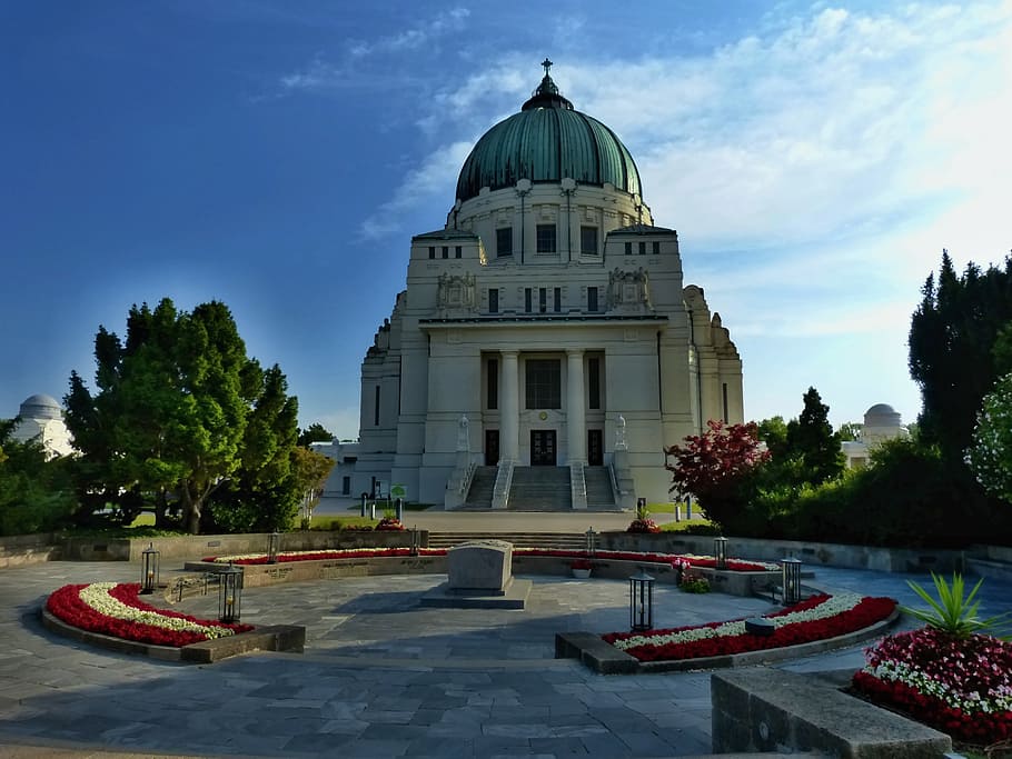 cemetery, monument, rest, memorial, church, presidents, vienna HD wallpaper
