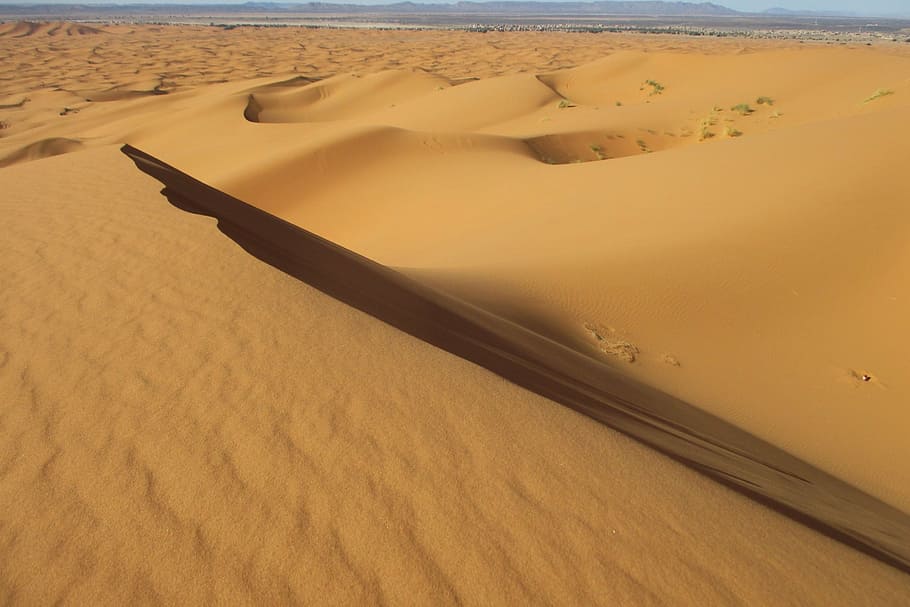 sand, sahara, desert, structure, dune, land, sand dune, landscape HD wallpaper