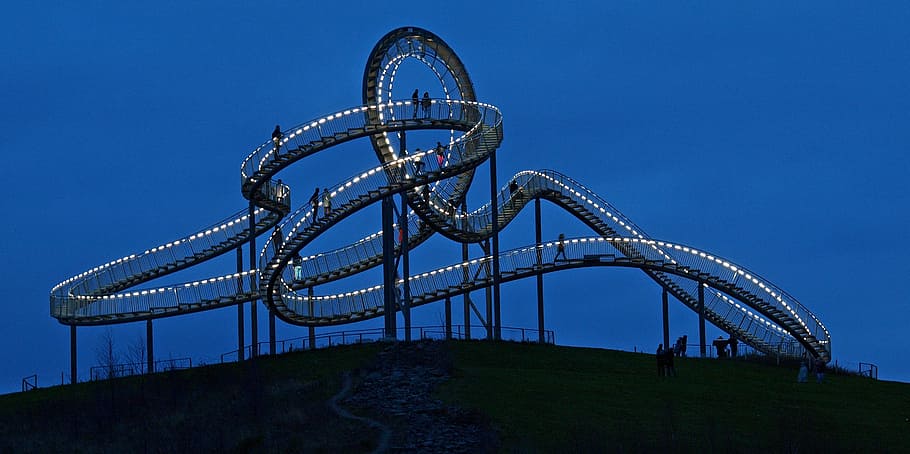 ruhr area, landmark, tiger and turtle, capital of culture, ruhr 2010