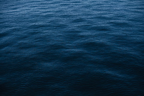 blue, ocean, rain, rainy, salt water, sea, seawater, nature HD wallpaper