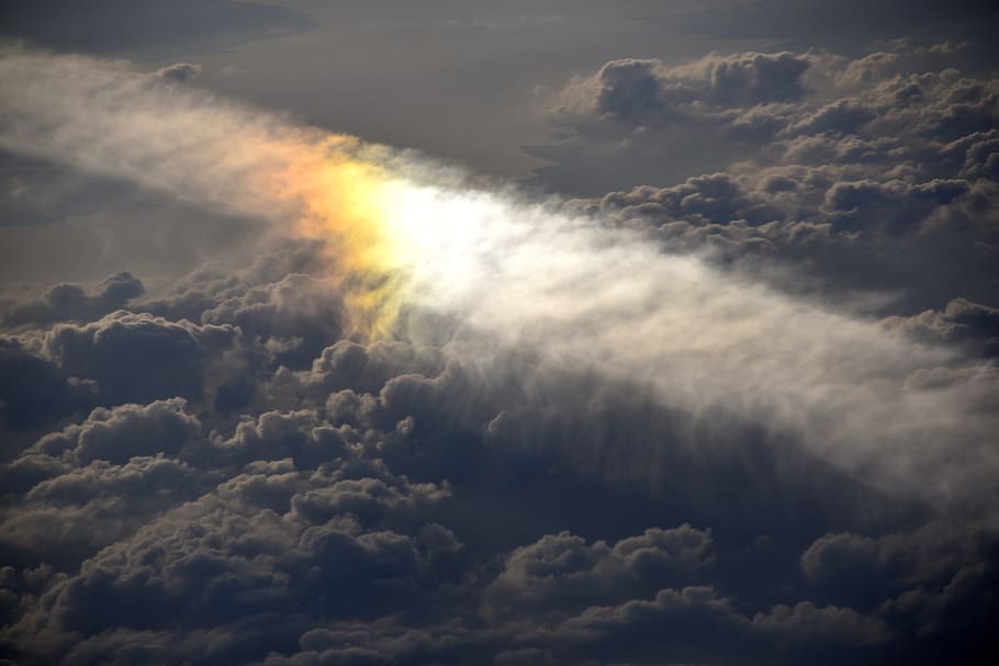 clouds, sky, sun, nature, sunset, landscape, cloud - sky, beauty in nature HD wallpaper
