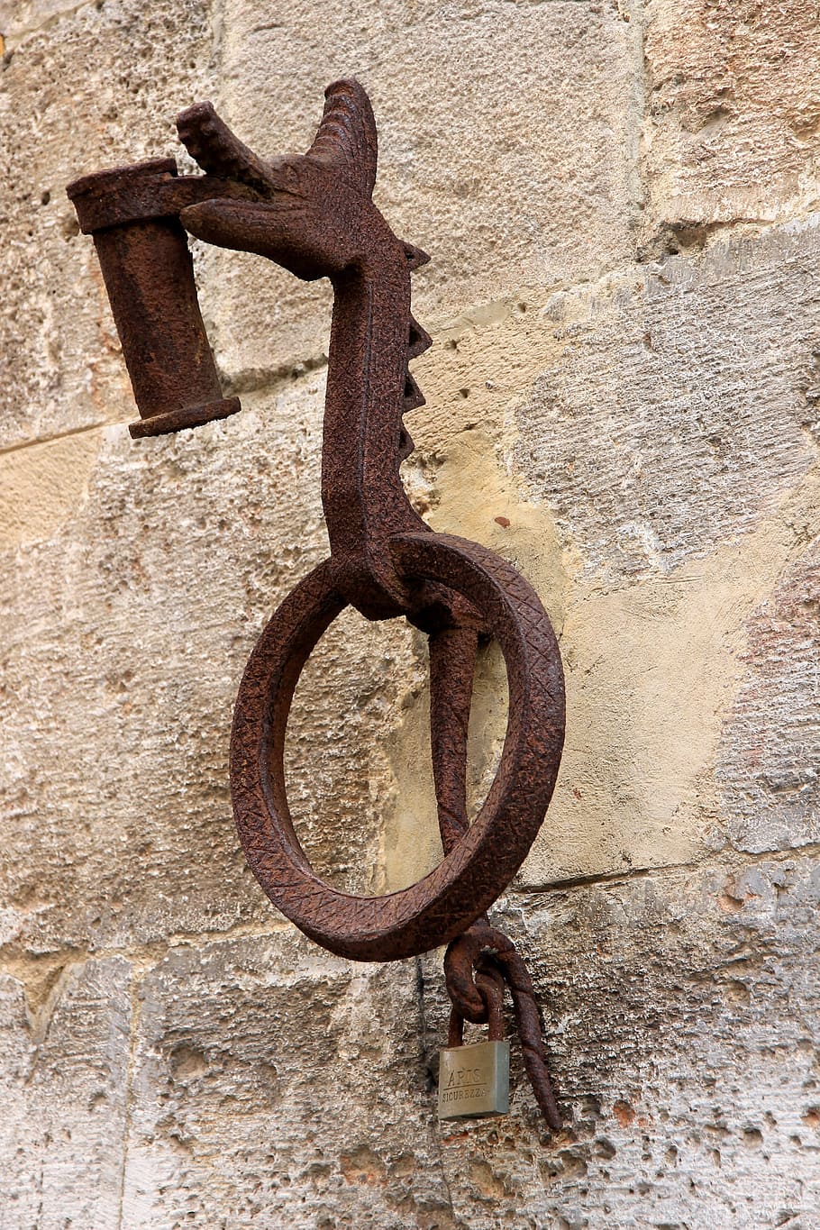 Wall Anchor, Ring, Metal, Fix, rusty, hook, historically, antique HD wallpaper