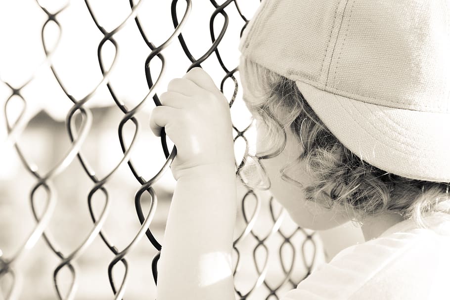Closing, Sad, child, only, young child, sadness, cap, picture HD wallpaper