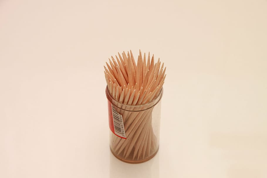 peaks, set, sharp, sticks, toothpicks, wood, household, indoors HD wallpaper