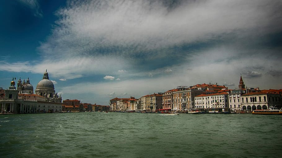 venice, holiday, italy, channel, water, architecture, city HD wallpaper
