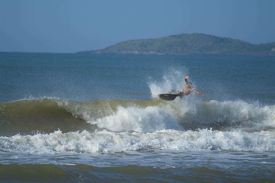 surfing, surfer, surfboard, waves, splash, ocean, sea, water HD wallpaper