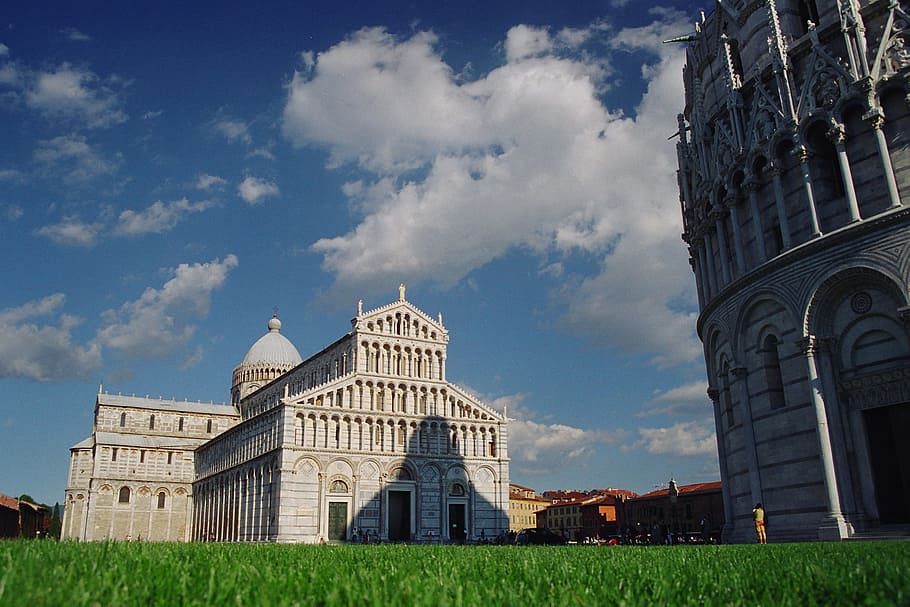 Pisa, Dom, Italy, Architecture, Building, church, santa maria assunta, HD wallpaper