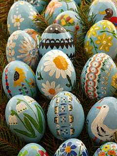 Easter Egg, Paint, easter egg painting, easter eggs, art, color HD wallpaper