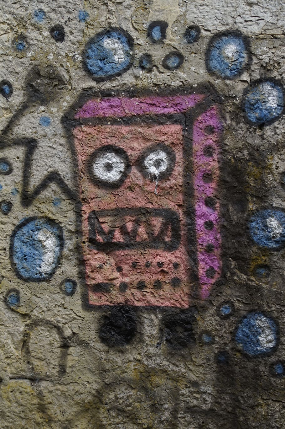 Sponge Bob, Graffiti, Sprayer, sprayed, wall painting, art HD wallpaper