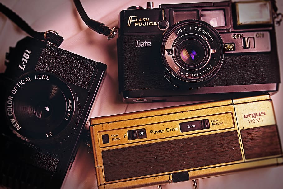 obsolete, lens, shutter, aperture, viewfinder, camera, picture HD wallpaper