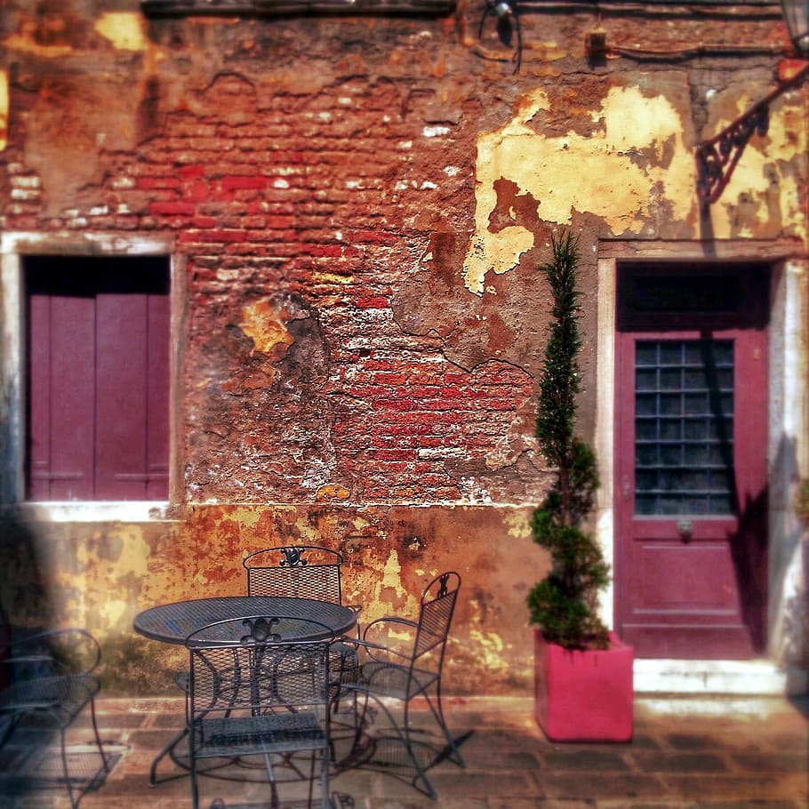 Wall, Door, Design, Building, Entrance, architecture, window HD wallpaper
