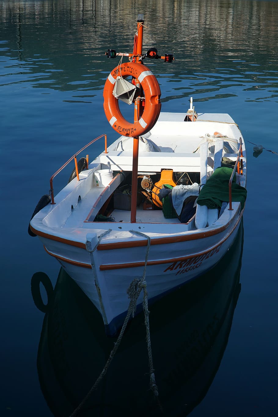 boat, marine, water, reflection, port, turkey, coastal, waters HD wallpaper