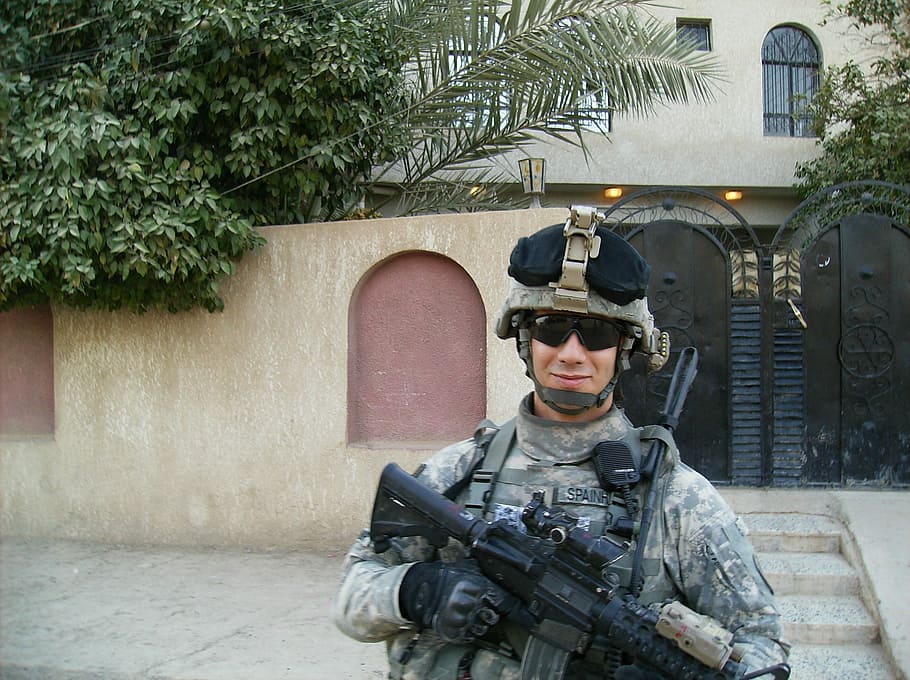 Patrol, Soldier, armed, military, protection, armed forces HD wallpaper