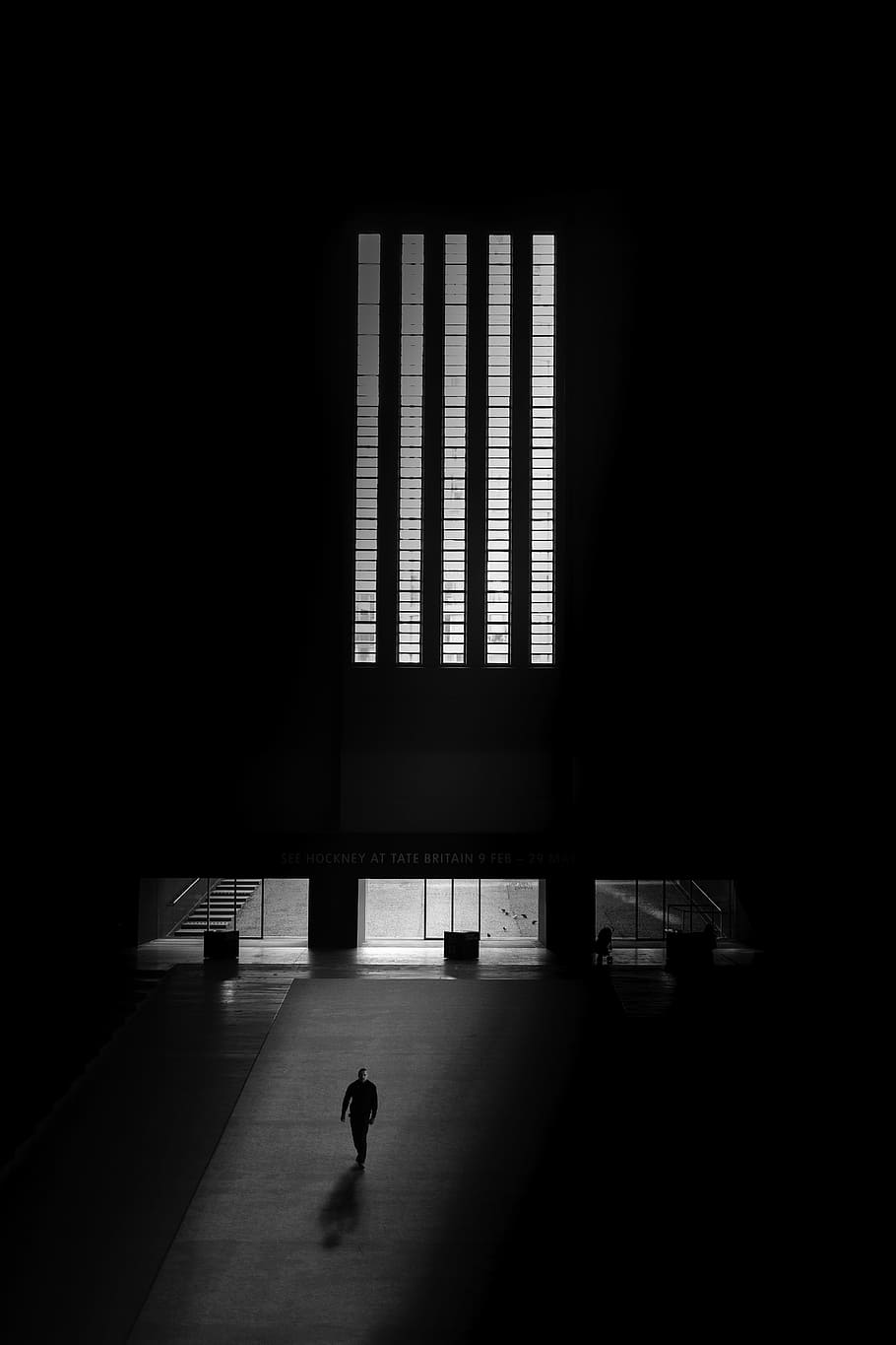 man walking in room, light and shadow, wallpaper, black wallpapers HD wallpaper