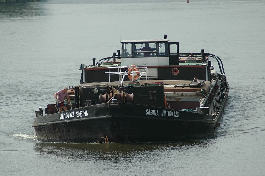 Shipping, River, Prague, transportation, nautical vessel, water HD wallpaper