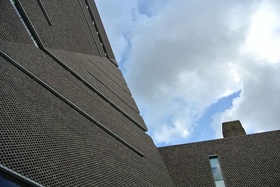 tate, modern, brick, windows, facade, brickwork, landmark, gallery HD wallpaper