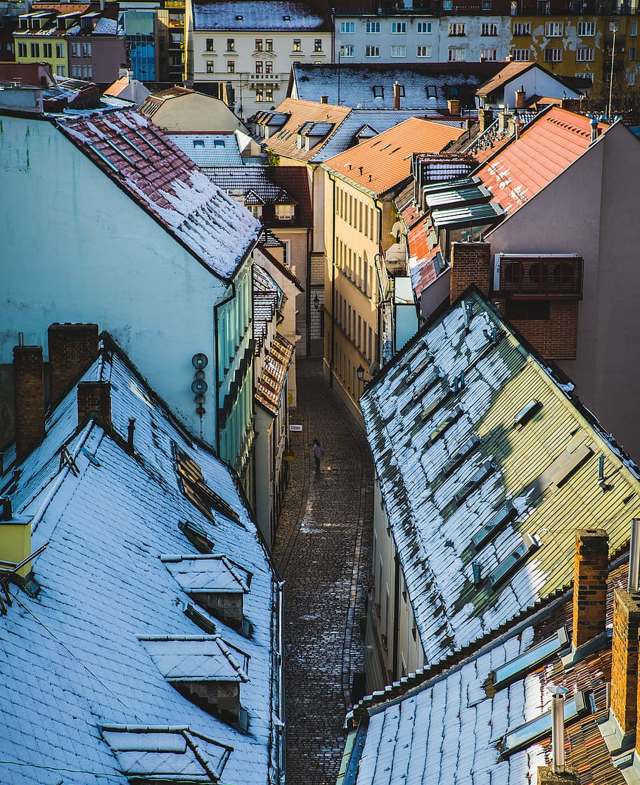 Rooftop alleys steam. Rooftops & Alleys.