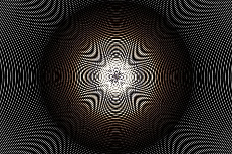 Abstract, Rings, Circle, Waves, Circles, waves circles, target HD wallpaper
