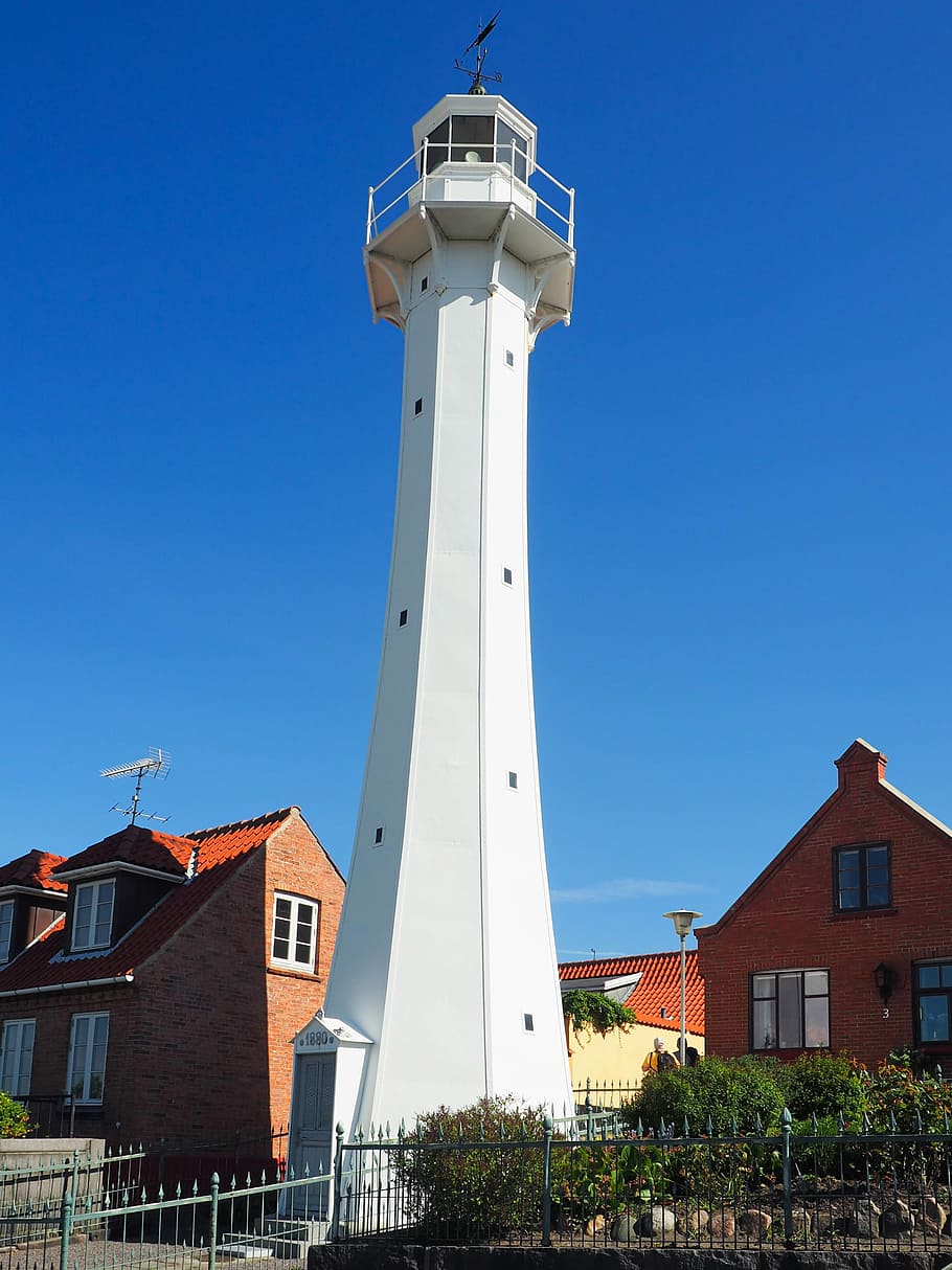 lighthouse, architecture, tower, home, travel, building exterior HD wallpaper