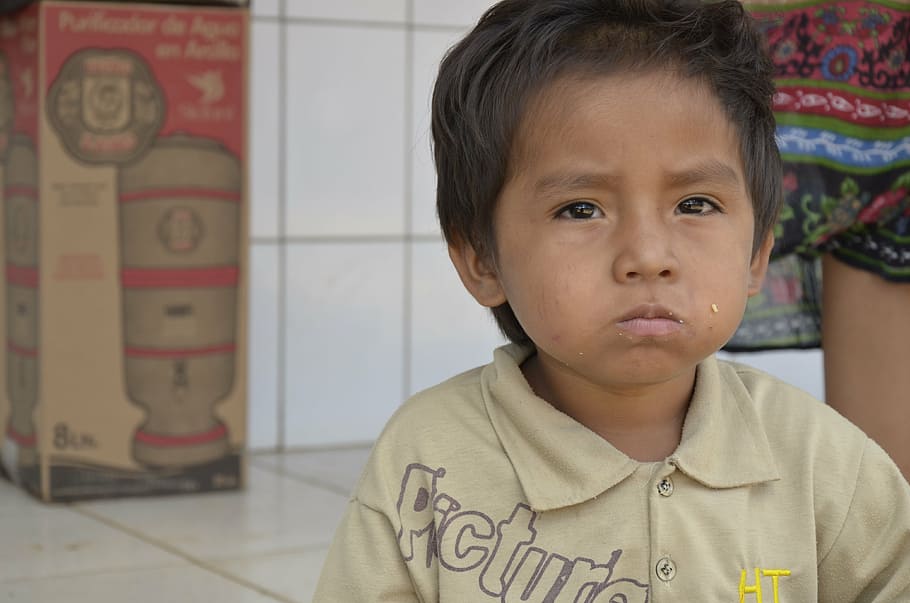 boy, child, indigenous child, portrait, childhood, headshot HD wallpaper
