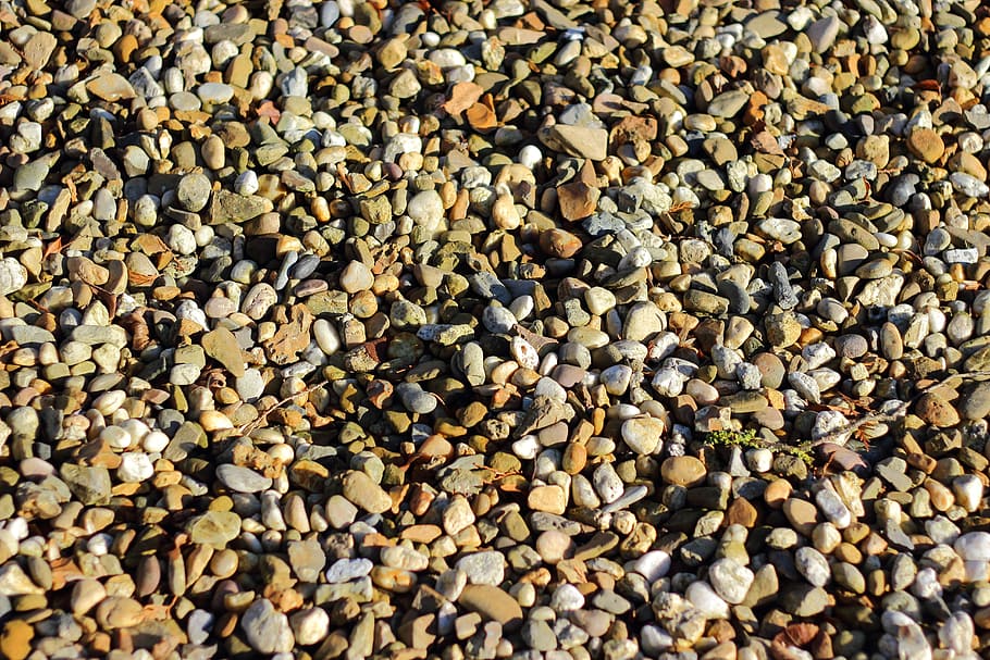 Pebble, Background, Stones, Pebbles, structure, abundance, full frame HD wallpaper