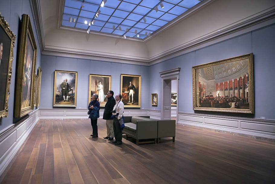 within, room, museum, architecture, washington, indoors, full length HD wallpaper
