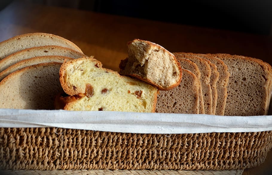 pullman's breads on basket, Breadbasket, Crispy, Food, breakfast HD wallpaper