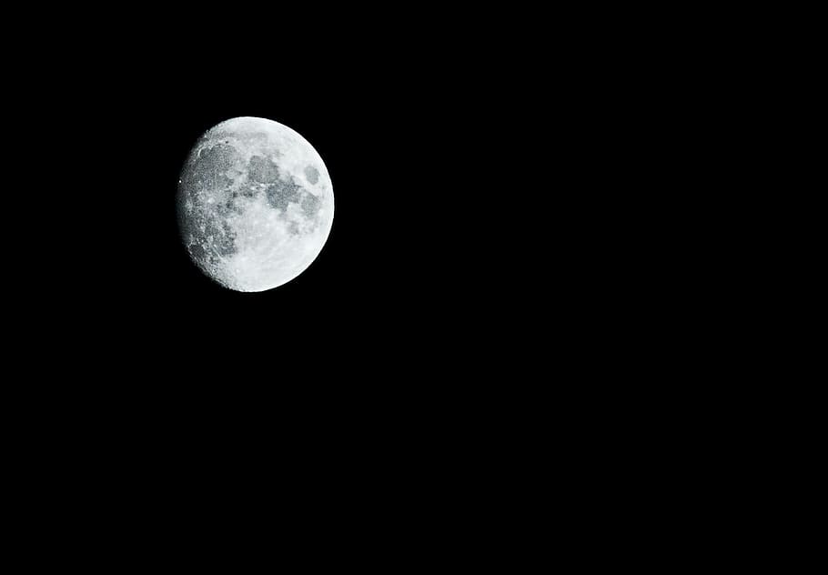 Big Moon, nature, astronomy, moon Surface, night, planet - Space HD wallpaper