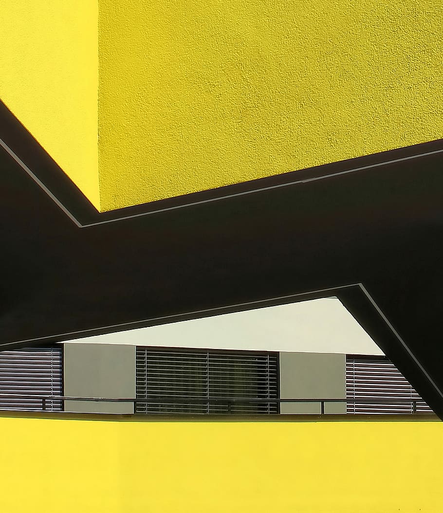 black hand rail, building, architecture, abstract, frame, window HD wallpaper