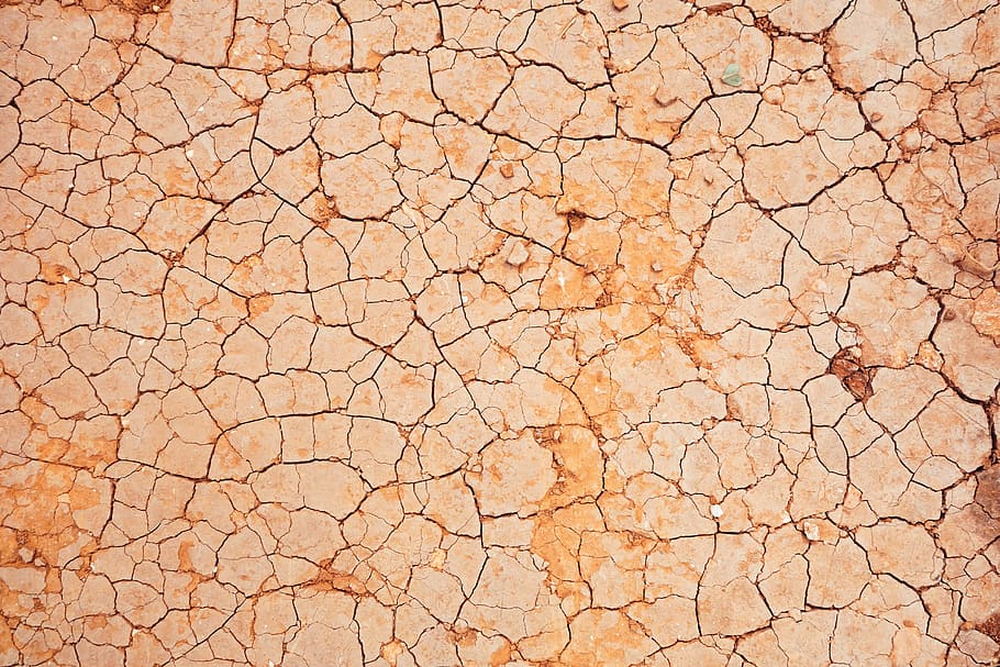 brown surface, land, desert, pattern, rock, dirt, backgrounds HD wallpaper