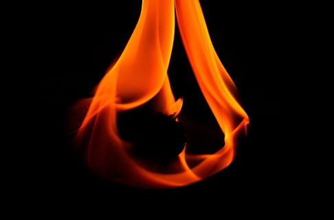 fire, flames, clousep, warm, barbecue, bonfire, blazing, fiery HD wallpaper