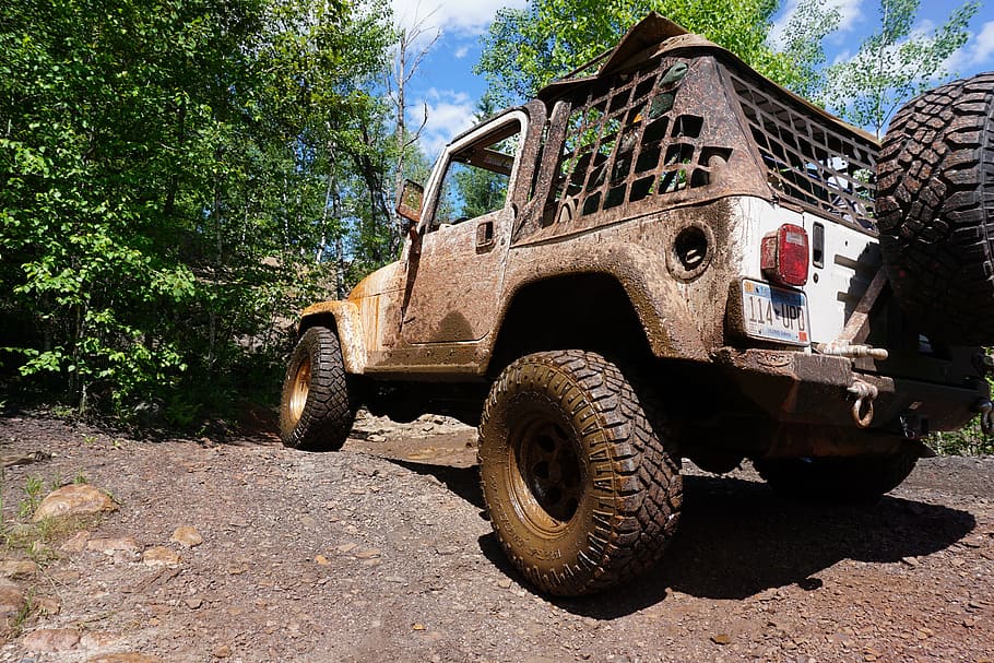 Jeep, Adventure, Offload, 4X4, off-Road Vehicle, land Vehicle