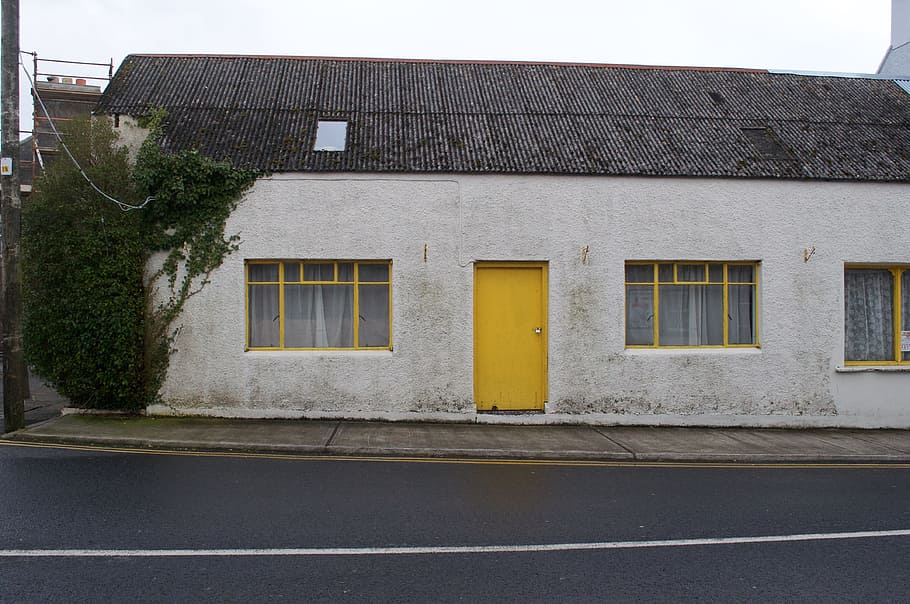 cottage, irish, ireland, house, traditional, built structure HD wallpaper