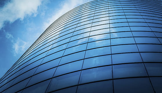 Low-angle Photography of High-rise Building, architectural design HD wallpaper