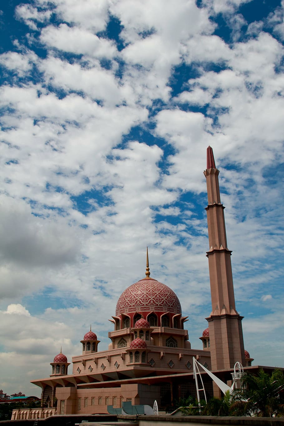 religion, mosque, light, sky, malaysia, islam, minaret, architecture HD wallpaper