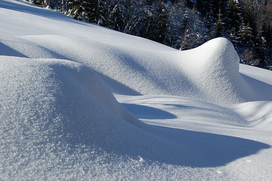 winter, snow, white, wintry, cold, snowy, snow magic, winter dream HD wallpaper