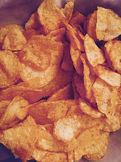 chips, crisps, food, snack, unhealthy, fried, french Fries HD wallpaper