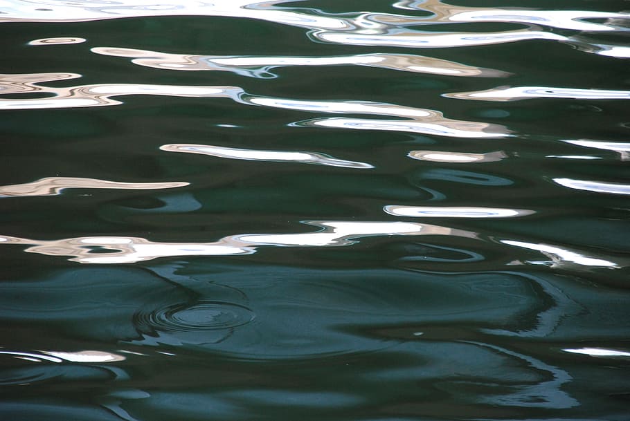 water, mirroring, reflection, reflections, port, water surface HD wallpaper