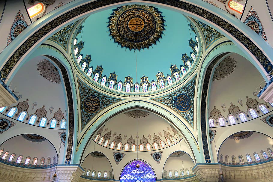 cami, architecture, dome, islam, travel, religion, city, building, HD wallpaper