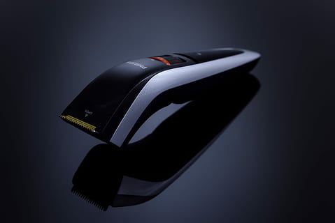black and gray shaver, white and black Philips cordless trimmer HD wallpaper