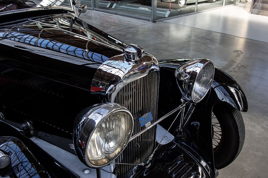 auto, lagonda, oldtimer, chrome, grille, transport system, vehicle HD wallpaper