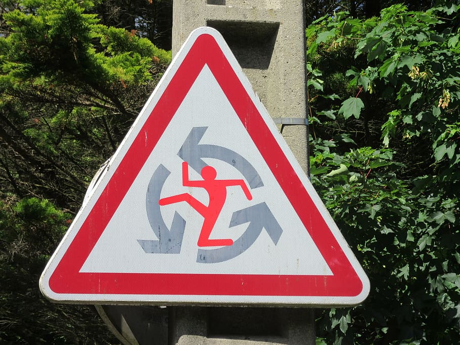 panel, road sign, karate, drawing, logo, gyratory, clet, street HD wallpaper