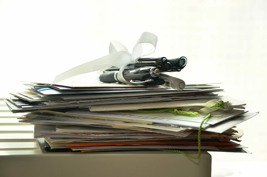Letters, Pens, Write, Collected, write letters, leave, paper HD wallpaper