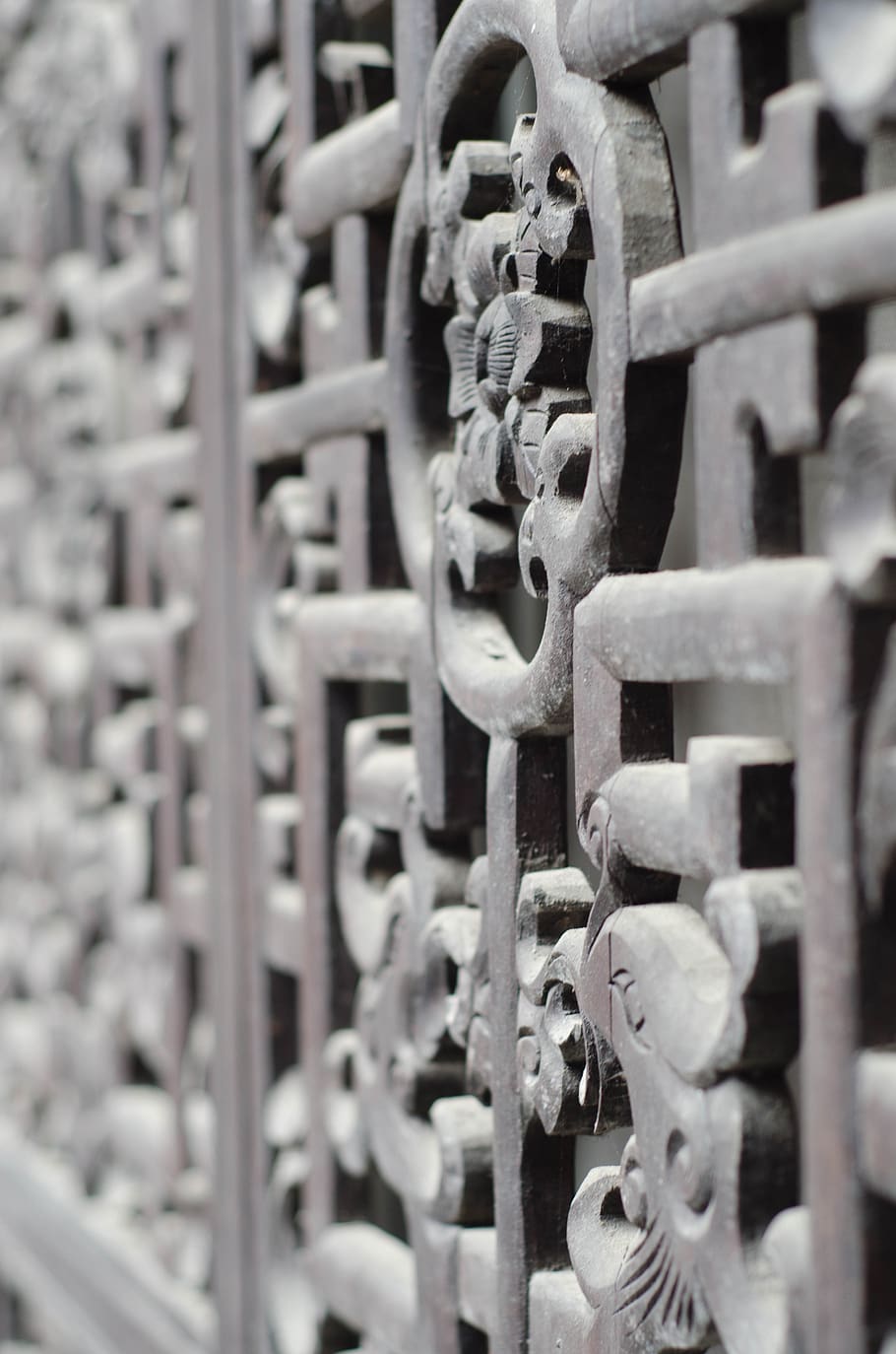 window, carving, rustic, metal, full frame, no people, close-up HD wallpaper