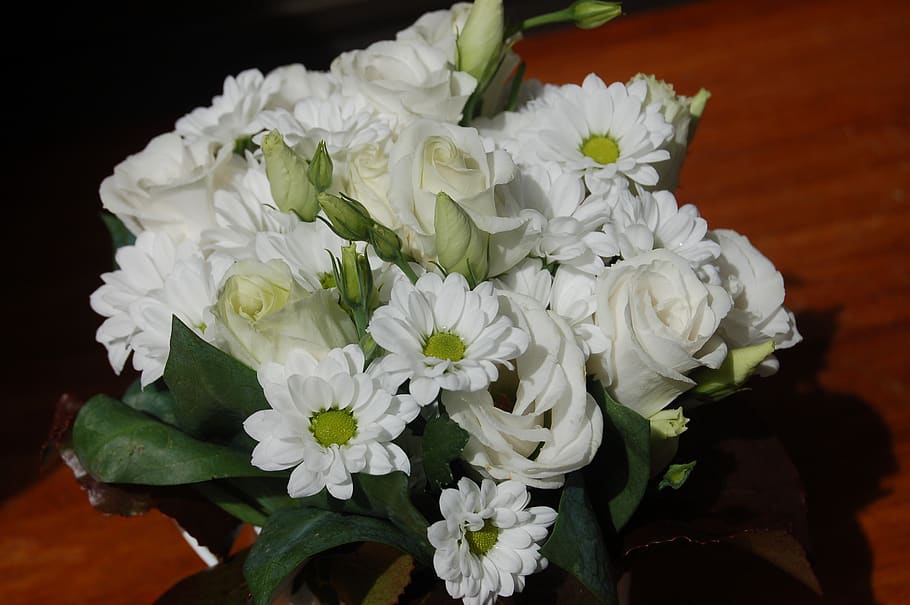 flower, bouquet de fleurs, floral, romantic, celebration, flowering plant, HD wallpaper