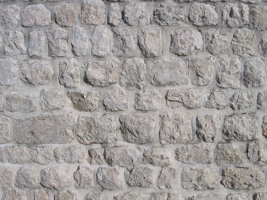 wall, stones, old, texture, pattern, concrete, architecture HD wallpaper